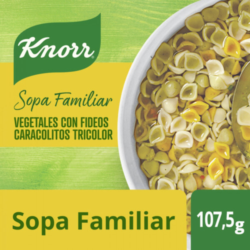 Pack X 36 Unid. Sopa  Vegetales Carac 1 Un Knorr Caldos Y S