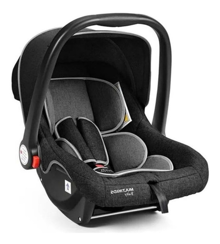 Kit Bebê Conforto Rest Preto E Base (0-13kg)