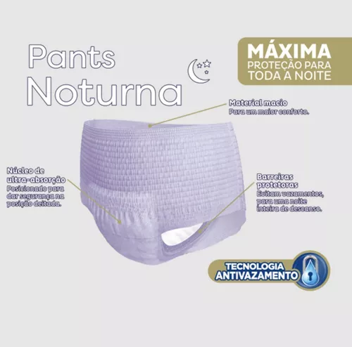 Roupa Íntima Tena Pants Noturna G/EG 16 Unidades