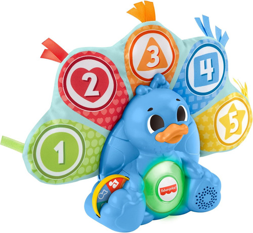 Fisher-price Linkmals Pavão Penas Coloridas