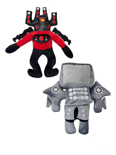 Peluche Grandes Pack Titan Tv Man Y Speakerman Skibidi Toile