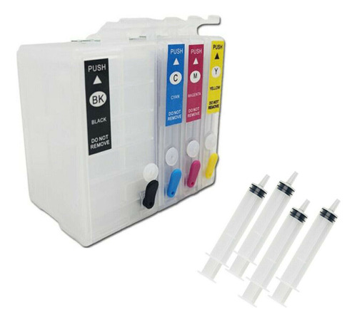 4color Refillable Ink Cartridges For Epson Workforce 721 Llj