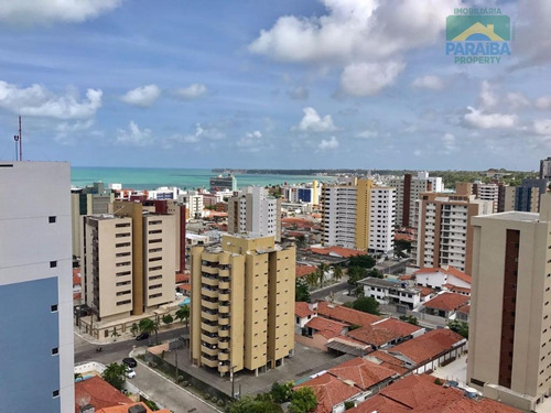 Imagem 10 de 15 de Apartamento Residencial Mobiliado Para Venda E Locação, Cabo Branco, João Pessoa. - Ap0894