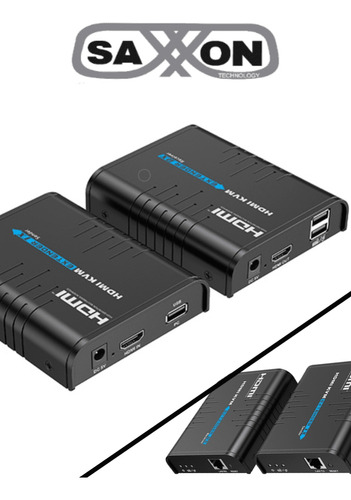 Kit Extensor Hdmi Kvm Para Hasta 120 Metros Resolución