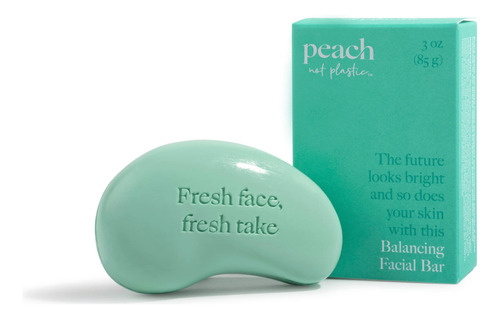 Peach Not Plastic Limpiador Facial | Jabón Facial Equilibr.