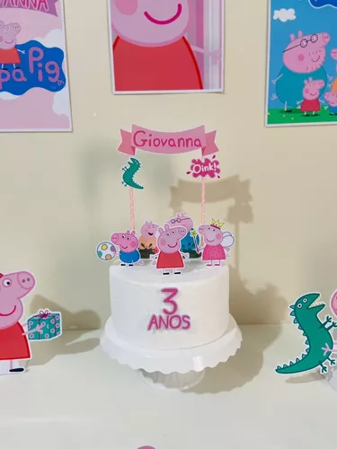 Peppa pig - casinha candy - festa E decoração em Promoção na