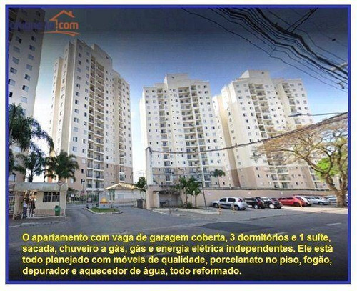 Imagem 2 de 20 de Lindo Apartamento 3 Dormitórios No Cittá Di Roma. - Ap13221