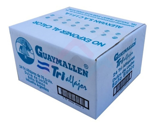 Alfa Guaymallen Triple Blanco X 70 Gr. Caja X 24 - Open25hs!