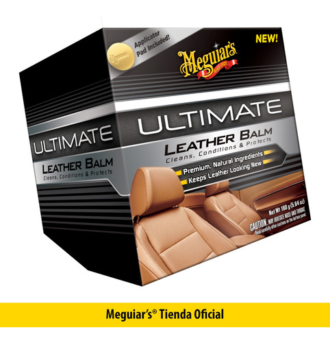 Acondicionador De Cueros Meguiars Ultimate Leather Balm