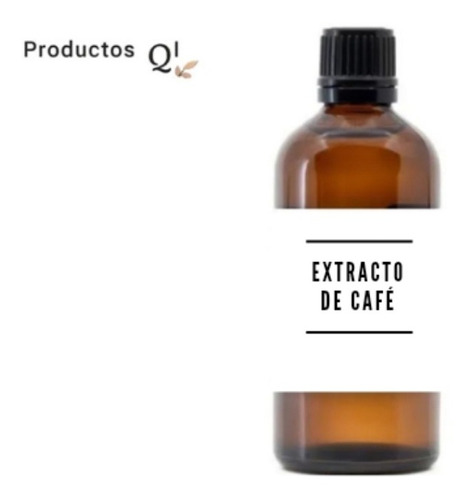 Extracto Acuoso De Café Uso Cosmetico 120 Ml