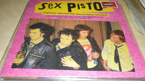 Sex Pistols Ever Get The Feeling   Pink Vinyl Como Nuevo