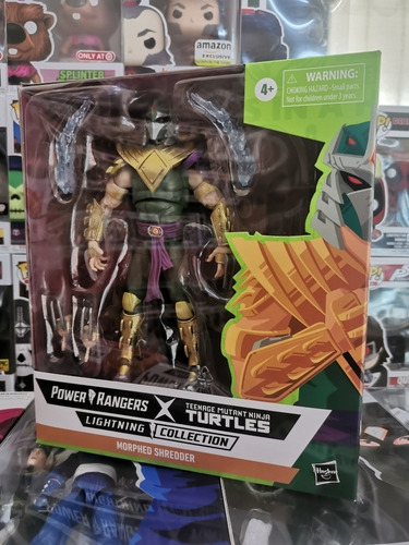 Imagen 4 de 4 de Morphed Shredder Tmnt X Power Rangers Lightning Collection