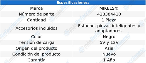Arrancador Jumper Inteligente 12000 Mah Mjs-12000