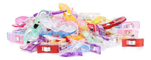 Pinzas De Varios Colores Para Hacer Dobladillos De Tela, Plá