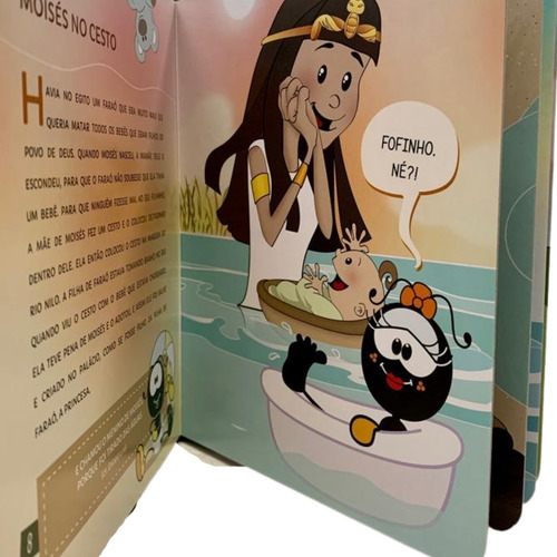 Bíblia Infantil Com O Smilingüido Ilustrada Capa Dura Almobíblia Infantil Com O Smilingüido Ilustrada Capa Dura Almofadada