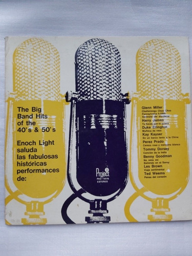 The Big Band Hits Of 40s & 50s Disco Vinilo Lp -