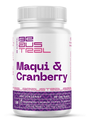 Maqui Cranberry Be Austral 30 Caps