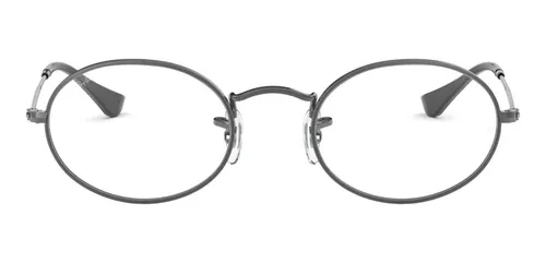 Lentes pticos Oval Gris Plomo Ray ban Rx3547v2502 Cuotas sin
