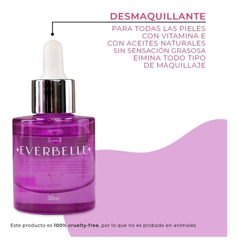 Serum Desmaquillante Para Todo Tipo De Piel 30 Ml