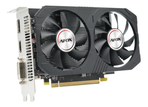 Imagem 2 de 4 de Placa De Vídeo Afox Radeon Rx 560 4gb Gddr5 128bit
