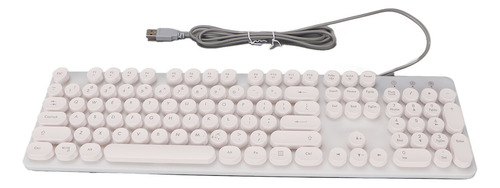 Teclado Mecânico Rbg Retroiluminado Usb 104 Teclas Para Jogo