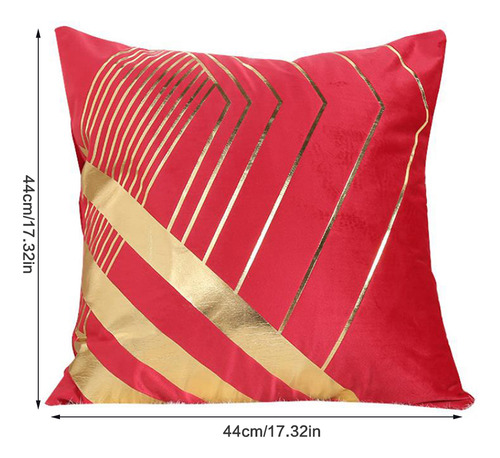 (5 #mold) Almohada Geométrica De Terciopelo Para Funda Con E
