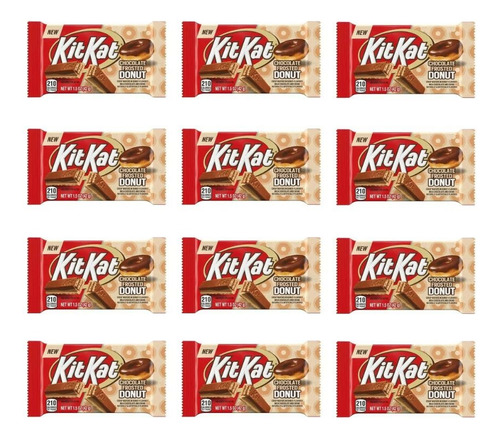Kit Kat Chocolate Frosted Donut Kosher (12pz)