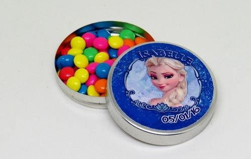 X10 Latitas Rellenas Souvenirs Sorpresitas Ana Y Elsa Frozen
