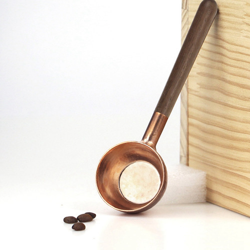 Alta Calidad Cuchara Medidora De Granos De Café, Madera