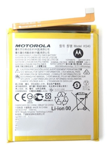 Bateria Pila Motorola Ks40 Moto E6 Play Xt2029 Tienda