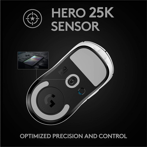 Imagen 5 de 10 de Ratón Para Juegos Logitech G Pro X Superlight, 25600 Dpi