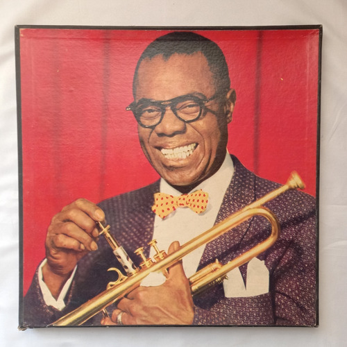 Louis Armstrong Satchmo Autobiografia Musical X4 Lps / Kktus