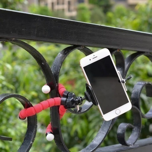 Mini Tripé De Mesa + Suporte Para Celular Kit Youtubers