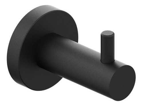 Percha Hidromet Dynamic Black Accesorio Baño Negro