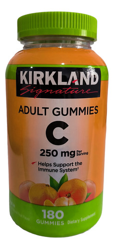 Kirkland Vitamina C En Gomitas. 250 Mg, Importadas. 