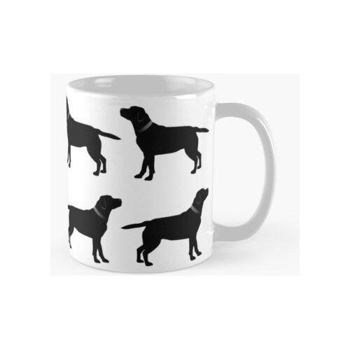 Taza Labradors Negros Calidad Premium