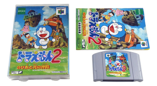 Doraemon 2 Nobita To Hikari No Shinden Nintendo 64 N64 Jap