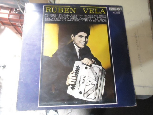 Ruben Vela Y Su Conjunto Vencido Lp