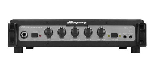 Imagen 3 de 3 de Amplificador Ampeg Portaflex Series PF-350 Transistor para bajo de 350W color negro 200V - 240V