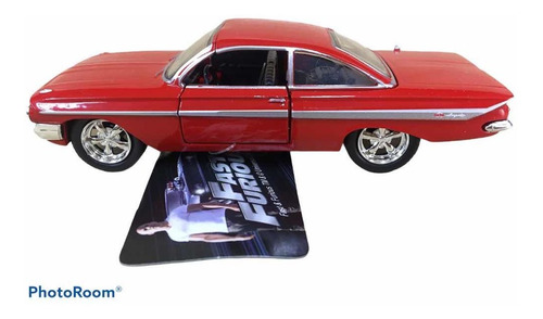 Miniatura Chevy Impala 1961 Velozes E Furiosos