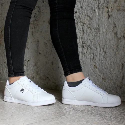 Tenis Fila New Campora 5cm00144120 Blanco Mujer Meses sin