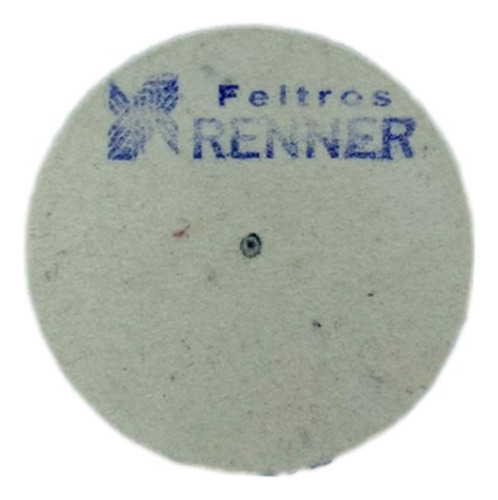 Kit Disco De Feltro P/ Polimento 100x10 + Massa Marrom 145g X