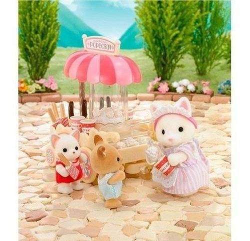 Conjunto Sylvanian Families Carrinho De Pipoca - Epoch 4610