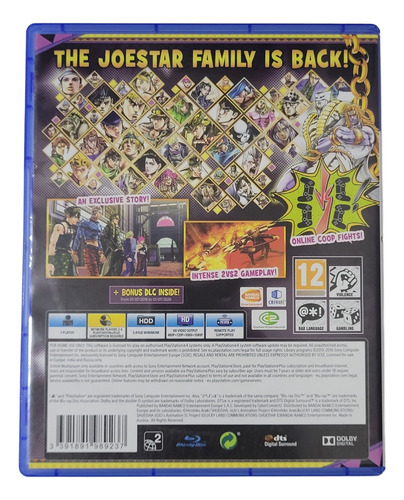 Jojo's Bizarre Adventure: Eyes Of Heaven - Ps4 (Usado)