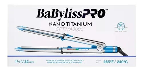 Planchita Pelo Alisados Babyliss Pro Plancha Optima 3000