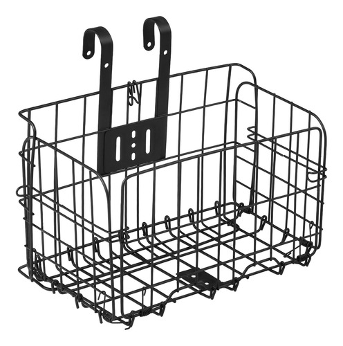 Cesta Plegable De Alambre De Acero Desmontable Para Manillar