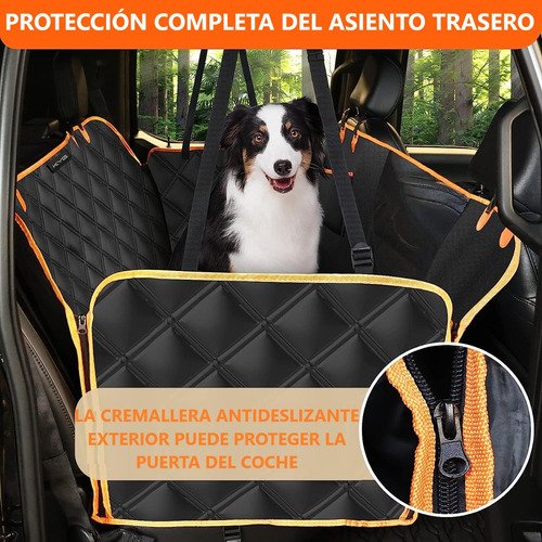 Imagen 5 de 10 de Funda Para Asiento De Coche Protector De Perro, Impermeable