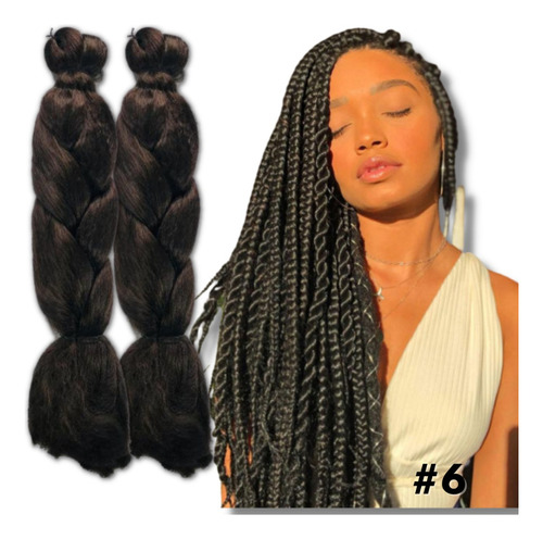 Jumbo Super X 400g Cabelo Sintético Jumbão Tranças Boxbraids Cor #unicórnio