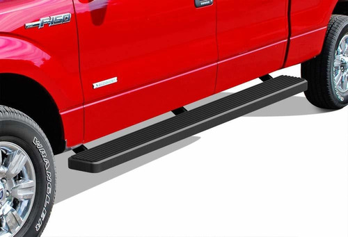 Estribo Iboard Para Camioneta Pickup Ford Cabina Negro