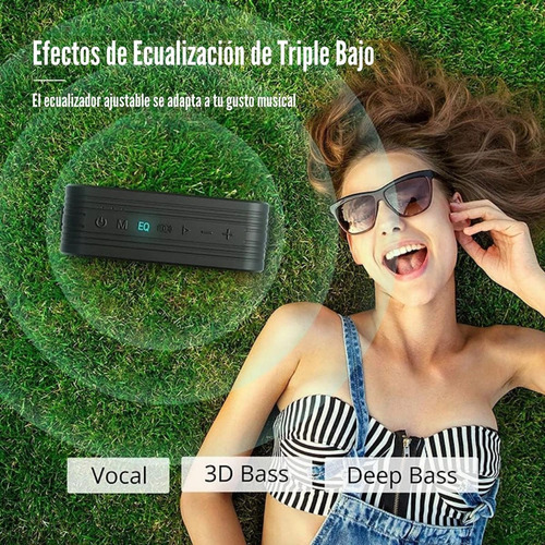 Parlante Tronsmart Force Max 80w Bluetooth Ipx6 - Negro